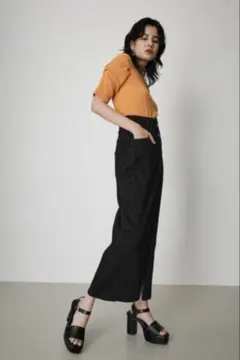 【AZUL BY MOUSY】美品　ハイウエストスリットデニムスカート　Sサイズ