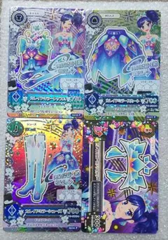 アイカツカード カレイドミラー プレミアム 霧矢あおい 4枚セット