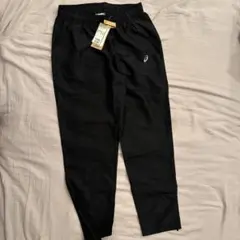 【新品】ASICS アシックス ブラック トレーニングパンツ