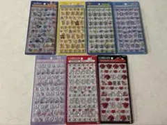 【正規品】ボンボンドロップシールミニ　ディズニー　７種セット