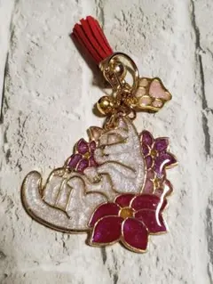 B31★ハンドメイド★眠り猫★キーホルダー★プレゼント