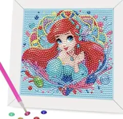 【新品・未開封】☆早い者勝ち☆アリエル ダイヤモンドペインティングキット