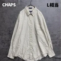 ノーティカ チェックシャツ 白×赤×緑 USA古着 ヴィンテージ【6768】