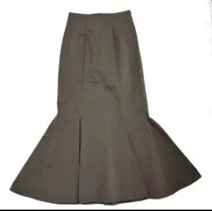 リリーブラウン グレージュ マーメイドスカート グレー