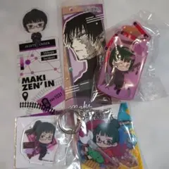 禪院真希　呪術廻戦ステッカーブックマークアクリミニ　アクキー　キャラトリアまとめ