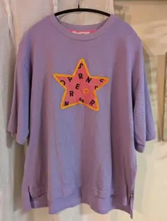 PERSON'S パーソンズ　Tシャツ　古着テイスト　スター刺繍　大きめのサムネイル