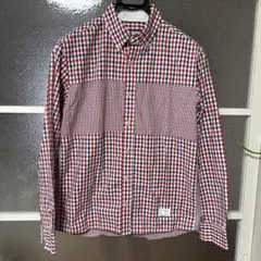 【極美品】 XLARGE エックスラージ チェック柄 ボタンダウン ドレスシャツ