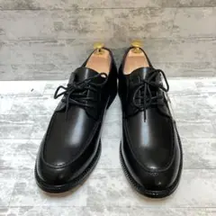 【新品】COMME CA ISM 25㎝ Uチップ ブラック ドレスシューズ