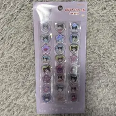 クロミ おはじきふうシール 24ピース サンリオ