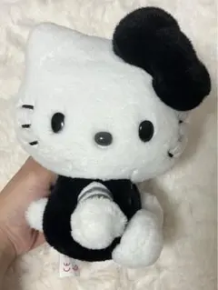 ハローキティ　アニバーサリー　ブラック　ぬいぐるみ　レア