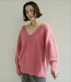 【蝶子さん専用】gallardagalante ウールカシミヤVネックニット