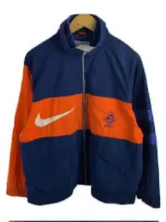 Nike ナイロンジャケット オレンジ/ネイビー