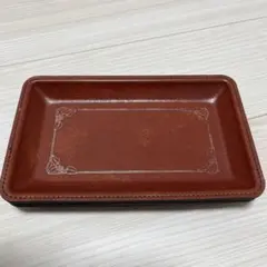 キャッシュトレイ カルトン インテリアトレイ 小物入れ 赤　3個セット