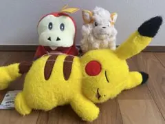 【⭕️タグ付き⭕️】ポケモンぬいぐるみ　ピカチュウ・ウインディ・ホゲータ　まとめ売り