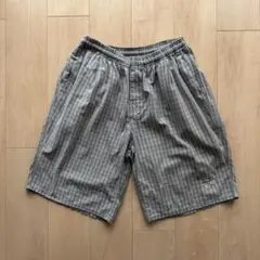 【初期タグ】80s STUSSY イージーショーツ ビーチパンツ プリントネル 80s OLD STUSSY 初期タグ 黒タグ ビーチパンツ プリントネル M - メルカリ