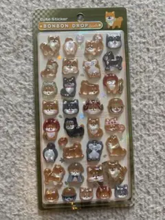【正規品】BONBON DROP 和柄 犬　芝犬