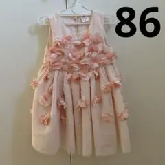 H＆M ワンピース 花 ピンク