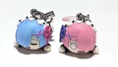 Re:ゼロから始める異世界生活　寝そべりプチフィギュア　レム　ラム　2個セット