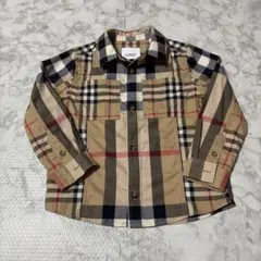 BURBERRY チェック柄シャツ 92cm