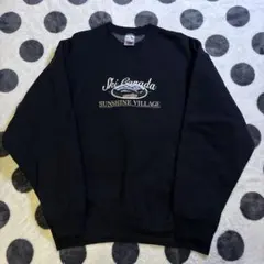 Ski Canada Sunshine Village スウェット L ブラック
