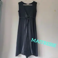 MAITRESSE　切替ノースリーブワンピース
