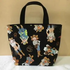 ロラライハリス 生地使用(カウガール)ミニトートバック