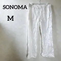 美品✨ 1点もの✨ SONOMA 【M】 カジュアルパンツ ホワイト シンプル