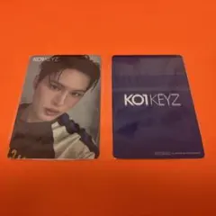 安部結蘭　KO1KEYZ CD 3形態　タワレコオンライン　トレカ