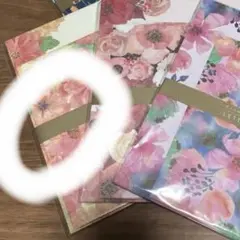 レターセット 6種　花柄