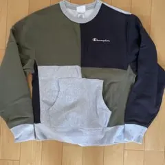 Champion パッチワークトレーナー Mサイズ