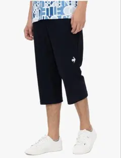 メンズ テニスウェア 接触冷感ストレッチクォーターパンツ