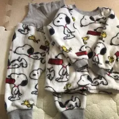 スヌーピー フリースパジャマ 90cm