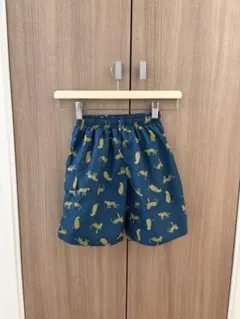 DEVILOCK デビロック ヒョウ柄 青 水着 男の子 キッズ　120