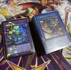 本格構築】 光と闇シャドールデッキ 2重スリーブ
