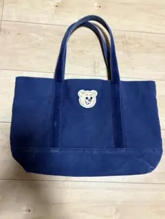 フェイラーオールドテディ　ワッペントートバッグ　大サイズL