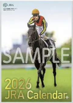 【新品】2026 JRA Calendar 壁掛けカレンダー
