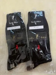 SANTA POLO ソックス 2足セット メンズ