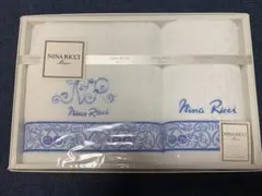 新品未使用 NINA RICCI ニナリッチフェイスタオル＆ハンドタオルセット