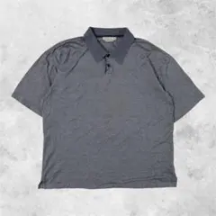 【セール】 コットン100% ポロシャツ L 半袖 カジュアル スポーツ 古着