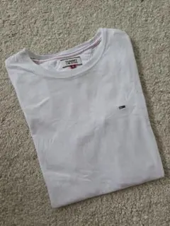 美品 TOMMY JEANS/トミー 半袖 Tシャツ ホワイトのサムネイル