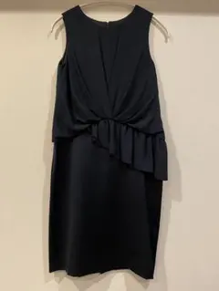 SHIPS Little Black ネイビードレス・ワンピース