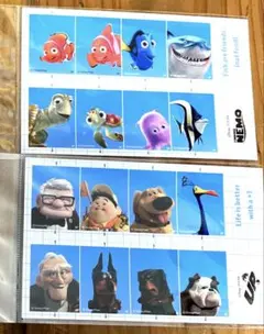 PIXAR展限定ピクサーの世界展 カールじいさんの空飛ぶ家　ニモ　ステッカー