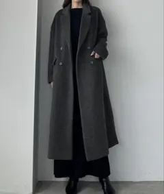 Louere/ ルエレ ダブルロングシャギーチェスターコート