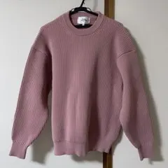 BARK MANHATTAN リブニット ピンク Lのサムネイル