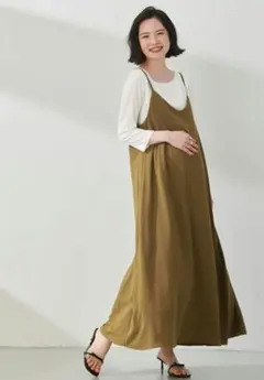 ★エンジェリーベ★キャミワンピース&授乳口付カットソーセット★産前産後OK