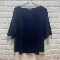 ・a.v.v standard ネイビー フレアスリーブ カットソーのサムネイル