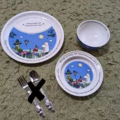 ムーミン 子供用食器セット