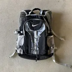 Nike メッシュリュック ブラック/ブルー00s 『希少』 Nike メッシュリュック ブラック/ブルー00s 『希少』 - メルカリ