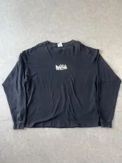 90’s mossimo グラフィック 長袖Tシャツ ブラック モーションのサムネイル