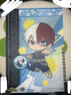 僕のヒーローアカデミア 轟焦凍 くら寿司 缶バッジ セット